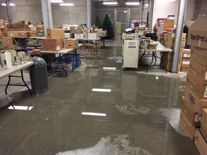 911 Warehouse Water Damage Restoration Flooding Long Island