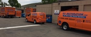 911 Water Damage Restoration Fleet At Headquarters Long Island