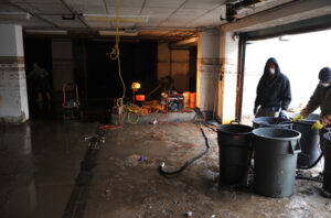 911 water damage in garage Long Island